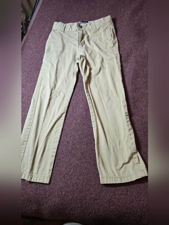The Children's Place Other - Childrens Place Size 7 Boys Chino Pant Adjustable Waist Tan